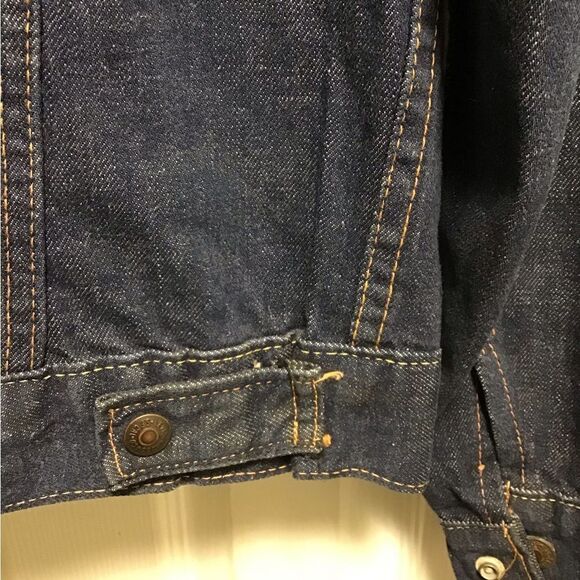 Vintage Levi’s Levis for gals jeans denim jacket sz.S 1960-1970 - Picture 6 of 10